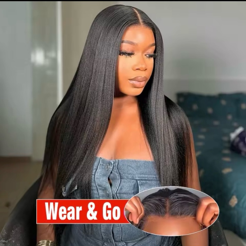 Sleek Kinky Straight Wear & Go Wig